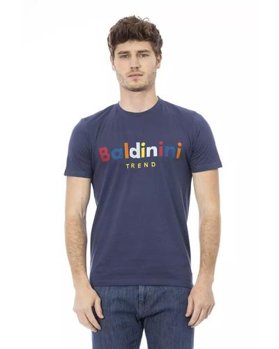 Baldinini Cotton T-shirt - Blue