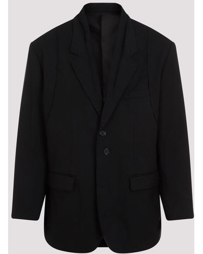 Undercover Black Polyester Jacket