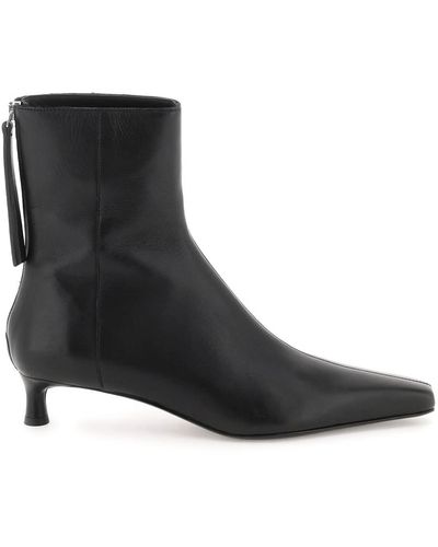 By Malene Birger 'micella' Nappa Leather Ankle Boots - Black