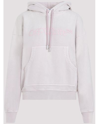 Off-White c/o Virgil Abloh Pink Laundry Cotton Over Hoodie