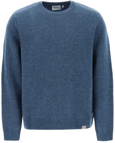 Carhartt Wool Allen Pullover - Blue