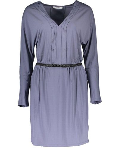 Liu Jo Blue Polyester Dress