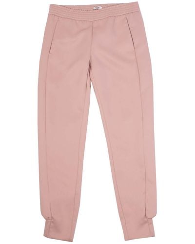 Lardini Pink Tech Textile Pants - Multicolor