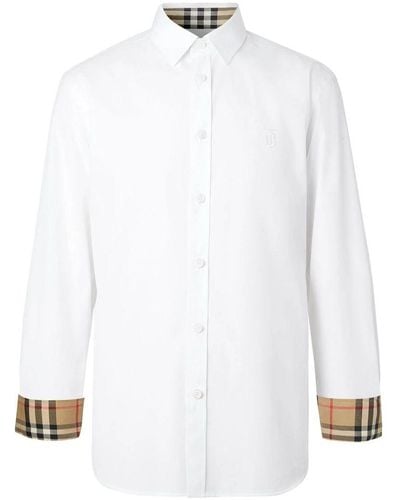 Burberry Cotton Shirt - White