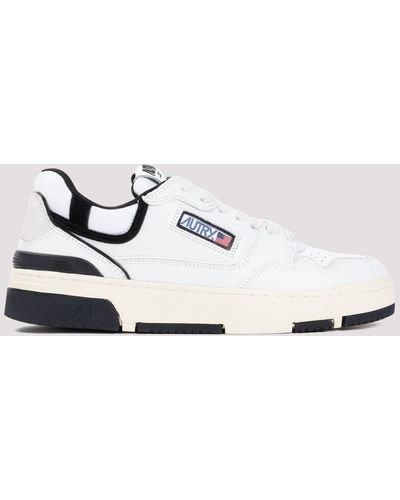 Autry White Black Clc Leather Trainers