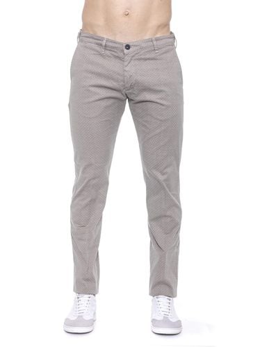 Armata Di Mare Zipped And Buttoned Jeans & Pant - Grey