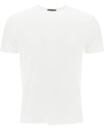 Tom Ford Cottono And Lyocell T - White