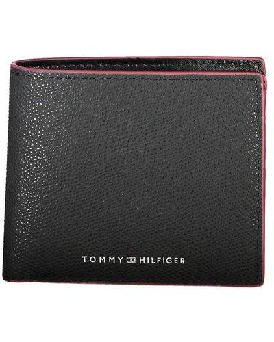 Tommy Hilfiger Elegant Leather Wallet - Black