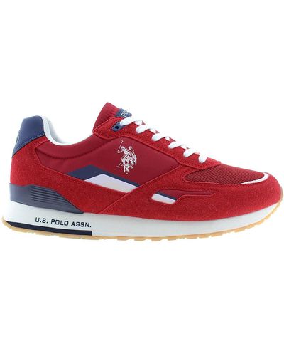 U.S. POLO ASSN. Polyester Sneaker - Red