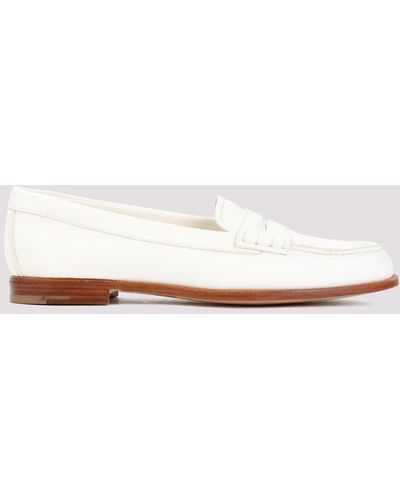Church's Ivory Kara 2 Deer Leather Loafers - White
