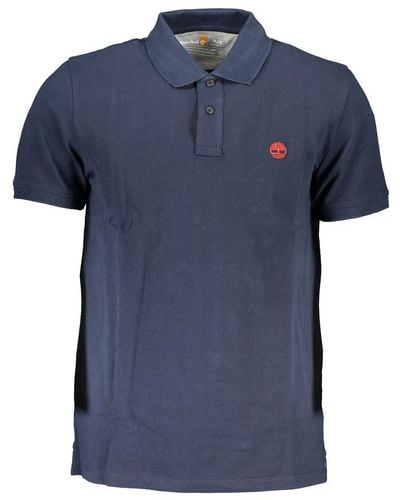 Timberland Cotton Polo Shirt - Blue