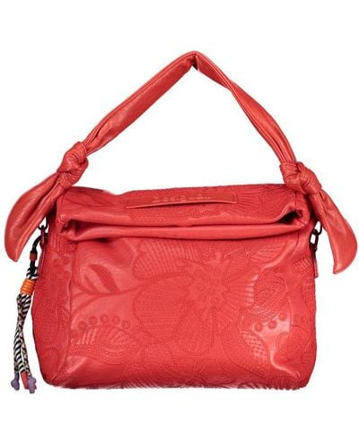 Desigual Polyethylene Handbag - Red