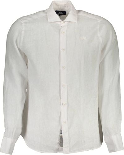 La Martina White Linen Shirt