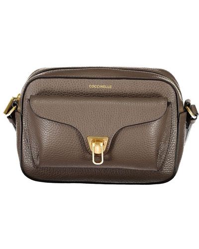 Coccinelle Brown Leather Handbag