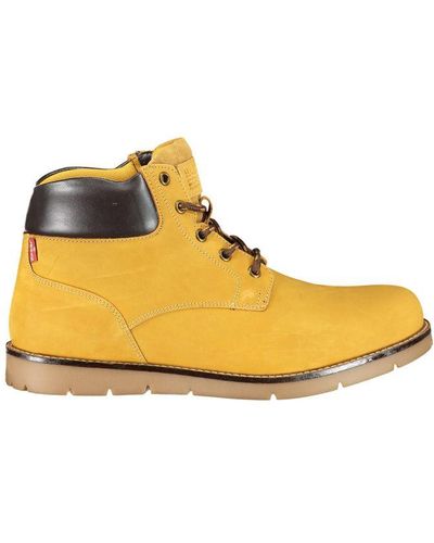 Levi's Yellow Polyester Boot