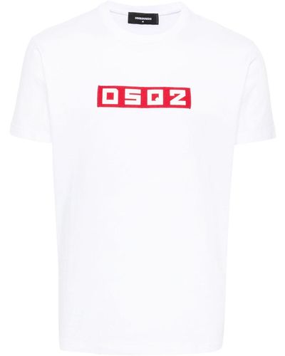 DSquared² Dsq2 Logo - White
