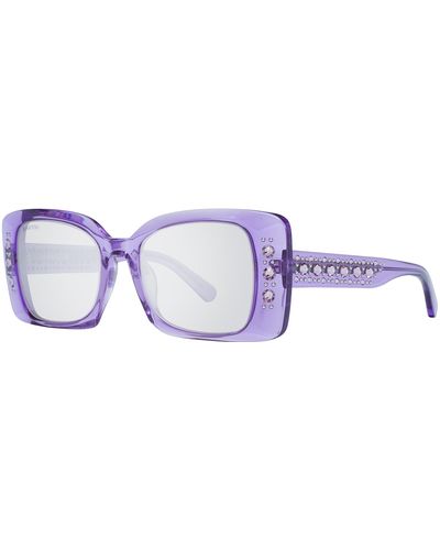 Swarovski Purple Sunglasses