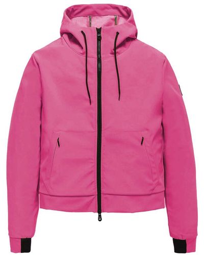 Refrigiwear Fuchsia Polyester Jackets & Coat - Pink