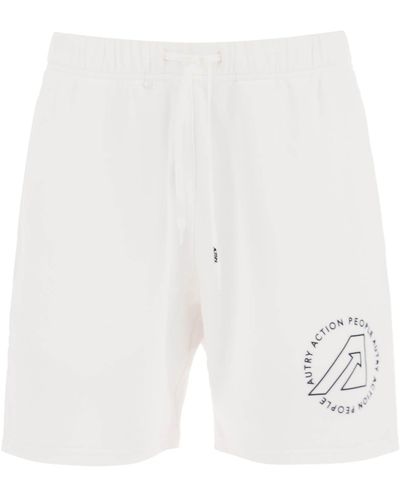 Autry Icon Sporty Shorts - White