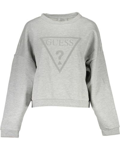 Guess Chic Organic Cotton Blend Jumper - Grey