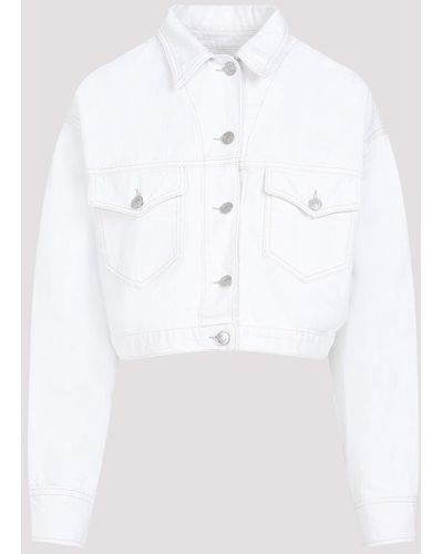 Isabel Marant White Cotton Tadia Jacket