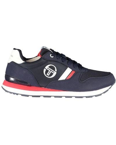 Sergio Tacchini Sneakers With Embroidery - Blue
