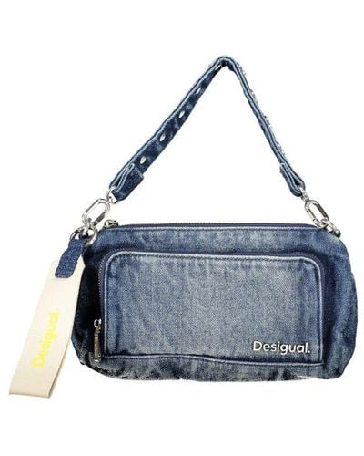 Desigual Polyester Handbag - Blue