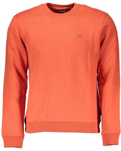 Napapijri Cotton Sweater - Orange