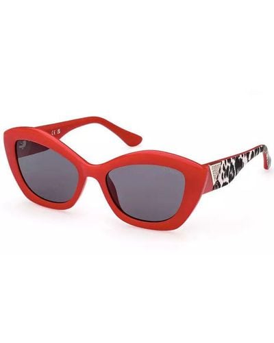Guess Iniettato Sunglasses - Red