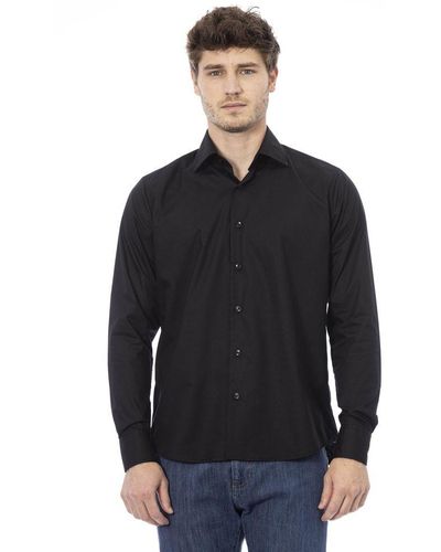Baldinini Black Cotton Shirt