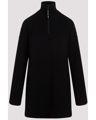 Balenciaga Black Wool Pullover