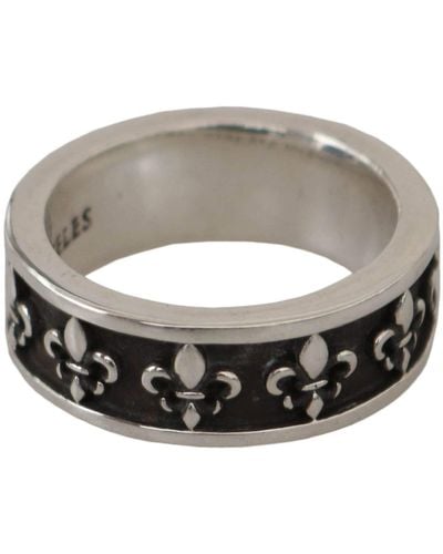 Nialaya Rhodium Sterling 925 Authentic Ring Silver Ny100 - Metallic
