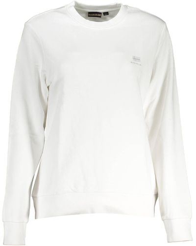 Napapijri Cotton Sweater - White