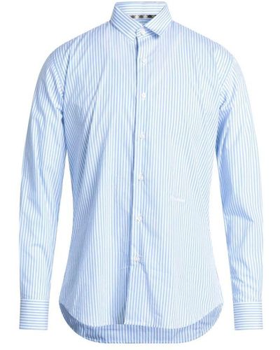 Aquascutum Light Blue Cotton Shirt