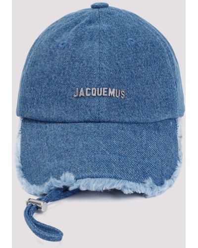 Jacquemus Blue Cotton La Casquette Artichaut Hat
