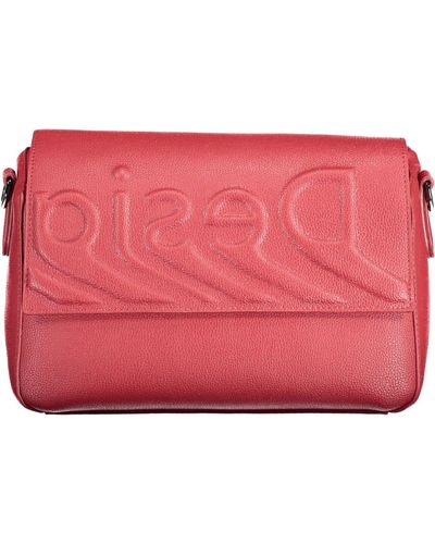 Desigual Polyurethane Handbag - Red