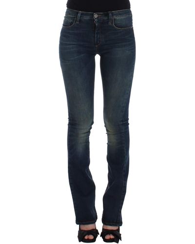 CoSTUME NATIONAL Straight Leg Jeans - Blue