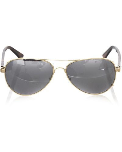 Frankie Morello Aviator Elegance Sunglasses - Gray