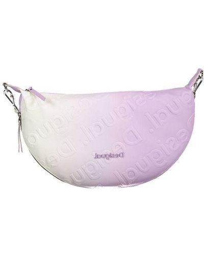 Desigual Purple Polyethylene Handbag