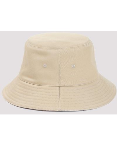 Burberry Flax Beige Bucket Hat - Natural