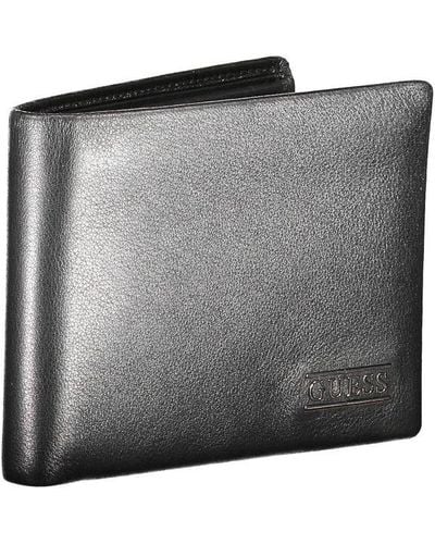 Guess Classic Leather Wallet - Grey