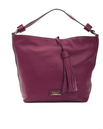 Pompei Donatella Amaranto Shoulder Bag One Size - Purple