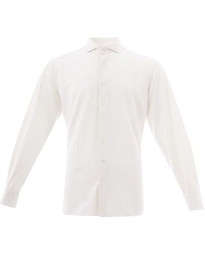 Lardini Cotton Shirt - White