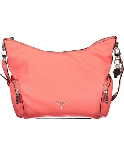 Guess Polyurethane Handbag - Pink