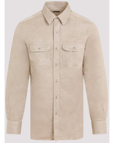 Tom Ford Beige Military Linen - Natural