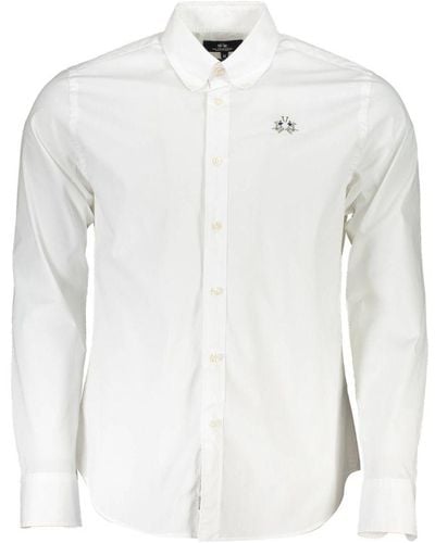 La Martina Cotton Shirt - White