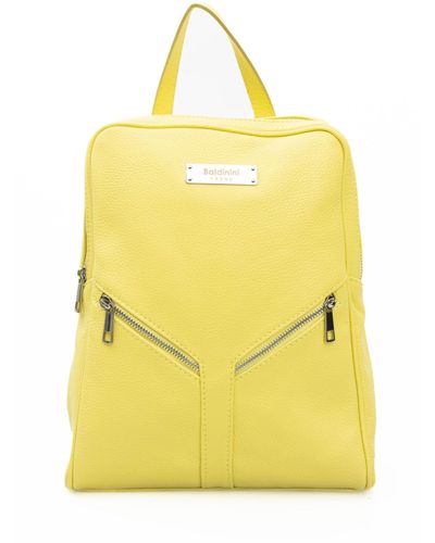 Baldinini Cowhide Backpack - Yellow