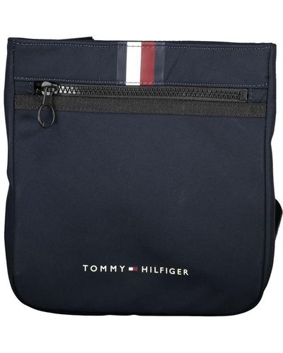 Tommy Hilfiger Blue Polyester Shoulder Bag