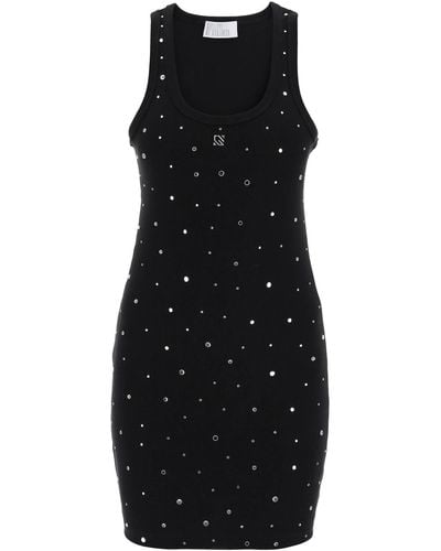 GIUSEPPE DI MORABITO "mini Dress With Rhinestone - Black