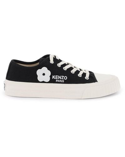 KENZO Foxy Canvas Sneakers For Stylish - White